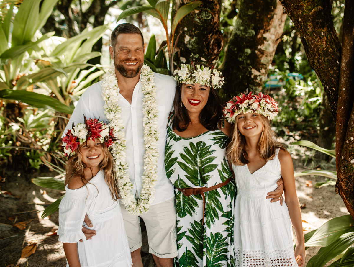 Cook islands family photographer