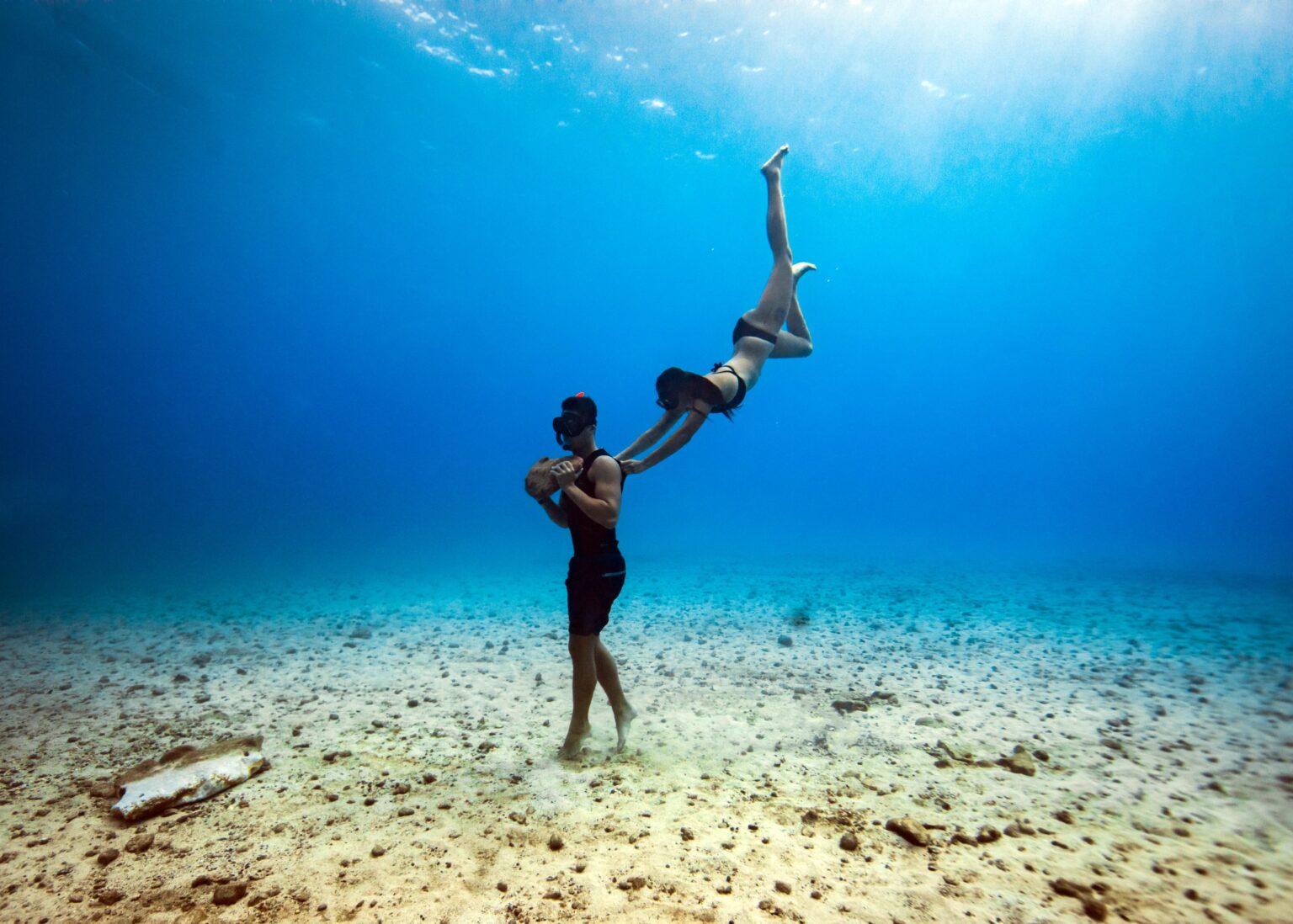 How to Underwater Rock run As seen by Bondi Rescue Lifeguards
